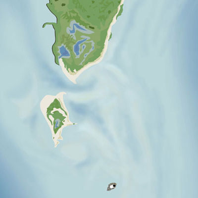 New Point Comfort Map (2005) 36 x 48 inches, an example of Digital Art