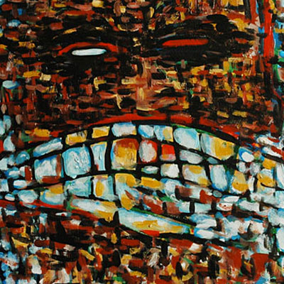Awareness State (2015) 24 x 24 inches, an example of BrandMill Xpressionizm