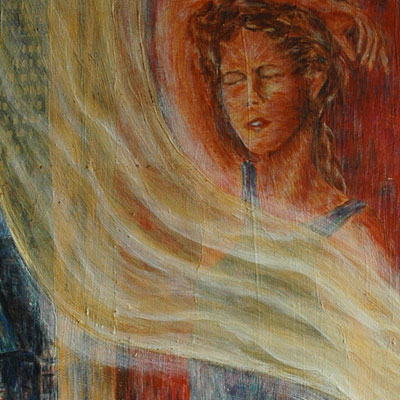 Tiny Dancer, 24 x 30 inches, an example of Scot Turner Early Painting